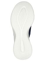SKECHERS, sportliche Damen-Sneaker, mit geformter Slip-Ins Fersenplatte MARINE